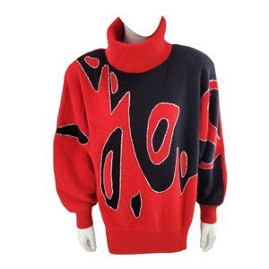 SOLD - Vintage La Kelle Sweater Lambswool & Angora XL